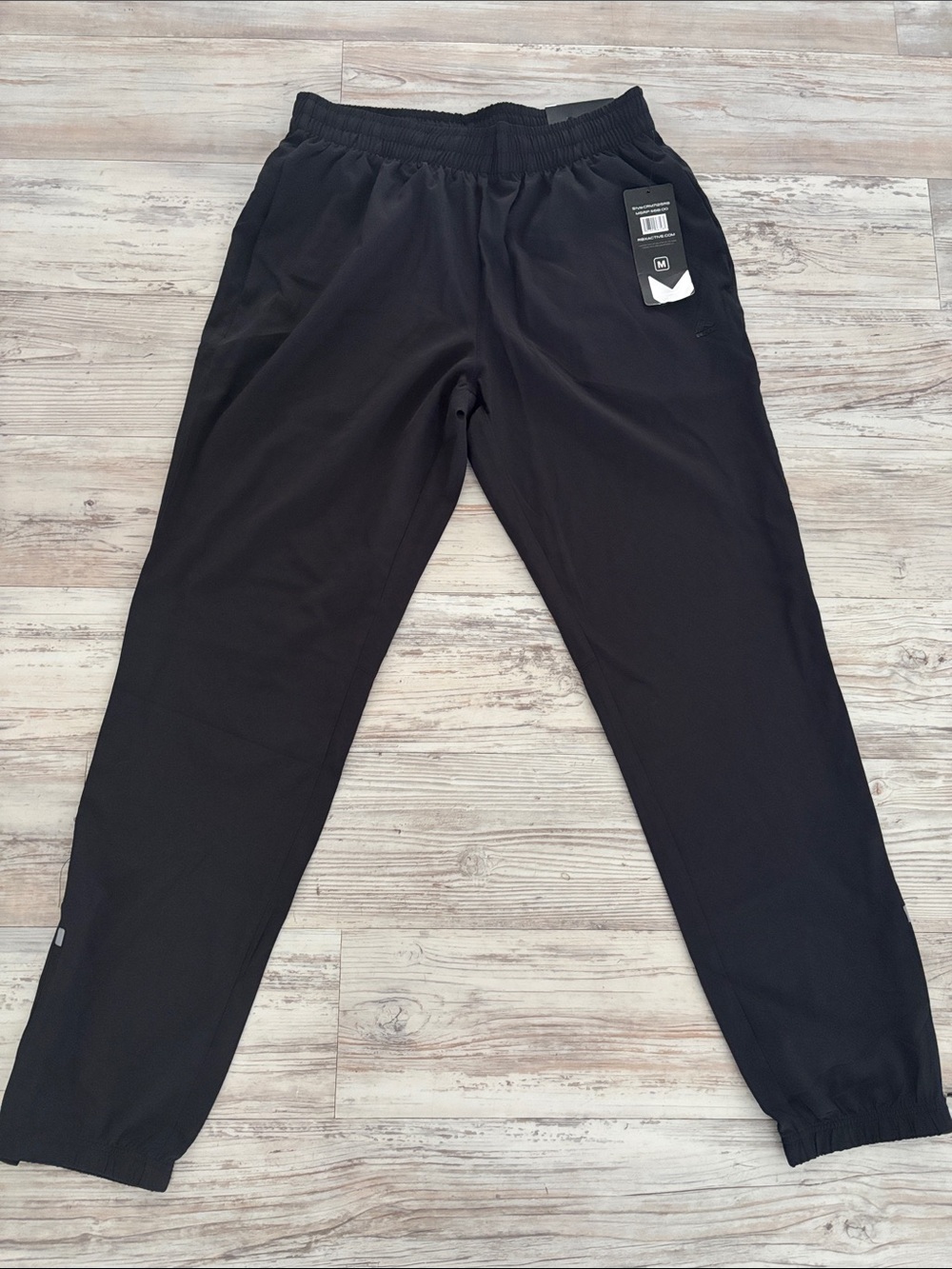 RBX Black Kids Jogger Pants with Elastic Waist